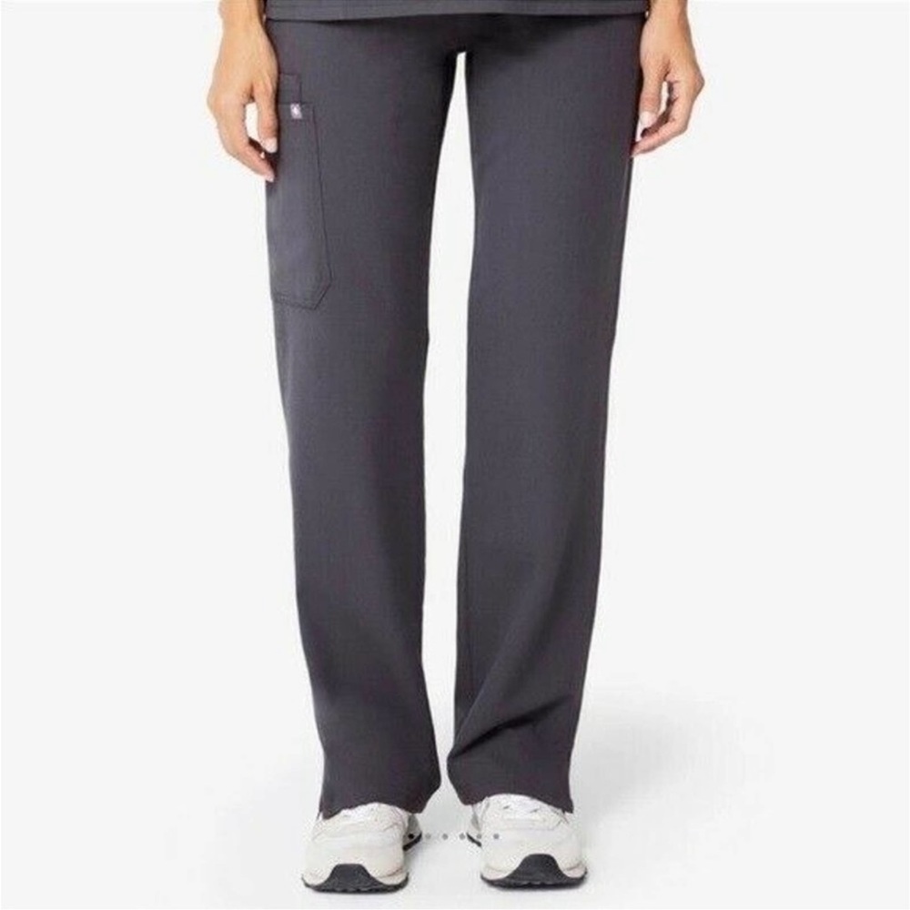 FIGS Kade Cargo Straight Leg Scrub Pants Charcoal Gray, Size 2XL NWT